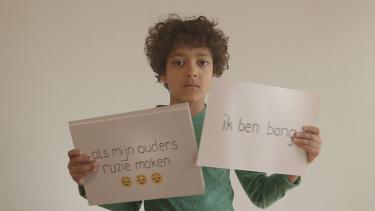 Emoties van een kind door ruzie tussen de ouders
