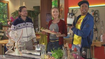 Het 'kookclubje' van klokhuiskantoor